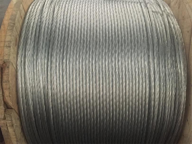 Durable Galvanized Steel Stranded Wire 12mm, 19×2.54mm For Communication Tower